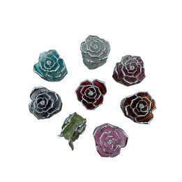 PINZA DE PELO ROSA 12/U