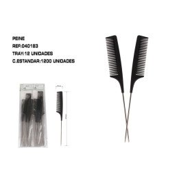 PEINE PUA METALICA 23CM 12/U