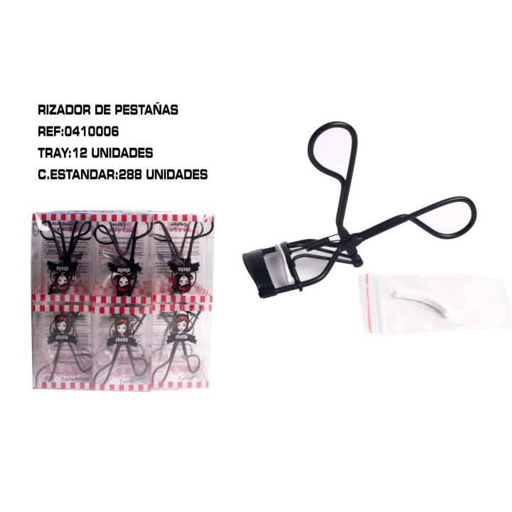RIZADOR DE PESTAÑA NEGRO 12/U