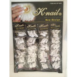 UÑAS POSTIZAS BLANCA 24/U