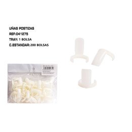 MUESTRA UÑAS INDIVIDUAL 50U BOLSA 200BOLS/C