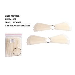 EXIBIDOR DE UÑAS 50 COLORES 1/BOLSA
