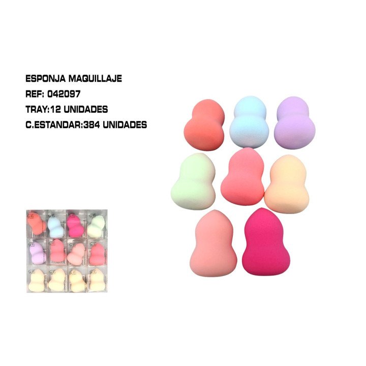 ESPONJA PARA MAQUILLAR 12/U