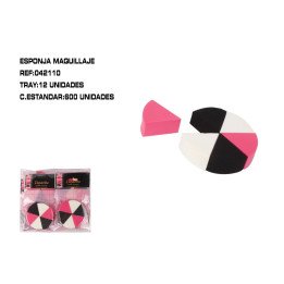 JUEGO 6 ESPONJAS DE MAQUILLAR 12/U