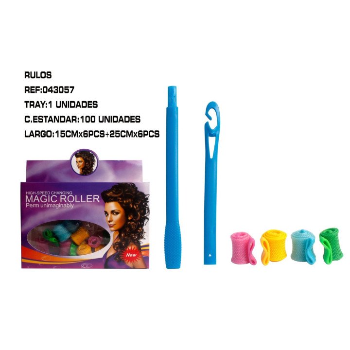 RULOS MAGICOS 15/25CM 6/U