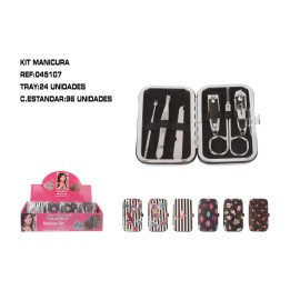 JUEGO DE MANICURAS 4 MODELOS 24/U