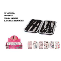 JUEGO DE MANICURAS 4 MODELOS 24/U