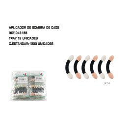 APLICADOR DE S.DE OJOS CURVADO 12/U