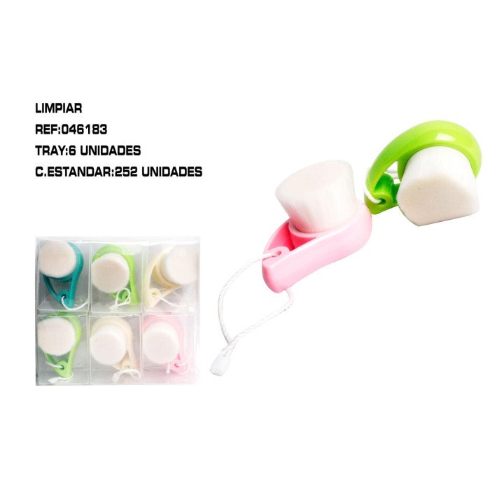 CEPILLO LIMPIEZA FACIAL 6/U