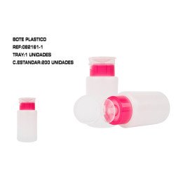 BOTE DE PLASTICO A PRESION