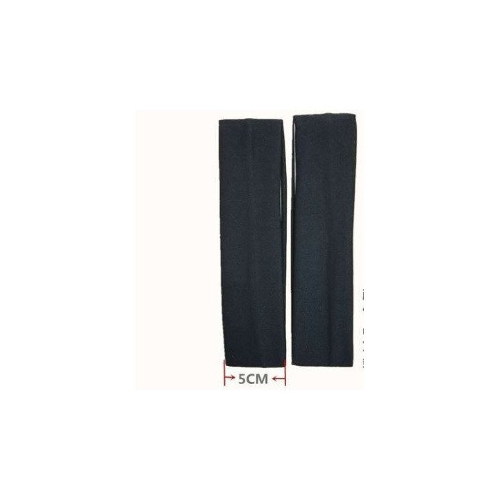 CINTA DE PELO NEGRO 5CM 12/U NB