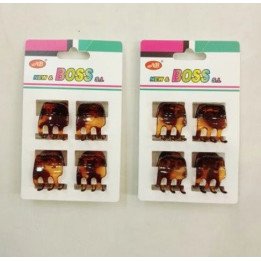 PINZA DE PELO 1.8CM CAREY 12/U N.B