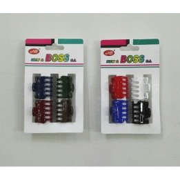 PINZA MINI DE COLOR 2.5CM 12/U N.B