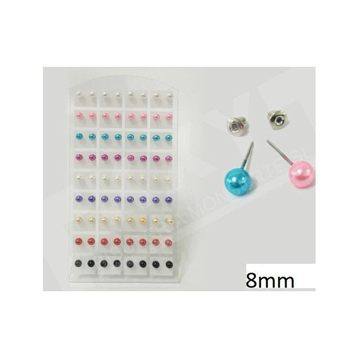 PEND. BOLA COLOR 8MM 36P MONS