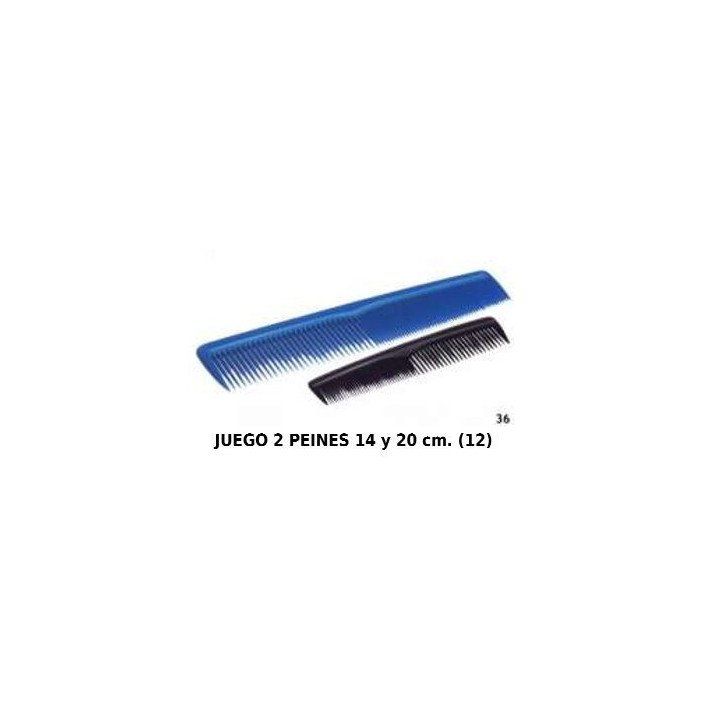 JGO.2 PEINES 14 Y 20CM 12/U 36 HERVAS