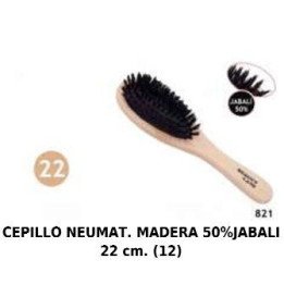 CEPILLO NEUMATICO 50% JABALI MADERA 6/U BEAUTY CARE