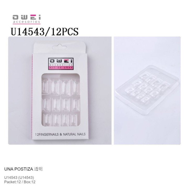 UÑAS POSTIZA 12/U U14543