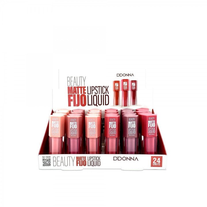 BEAUTY MATTE FIJO LIPSTICK LIQ.A 24/U 12224B DD