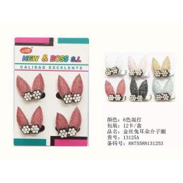 PACK4 PINZAS DE PELO 12/U