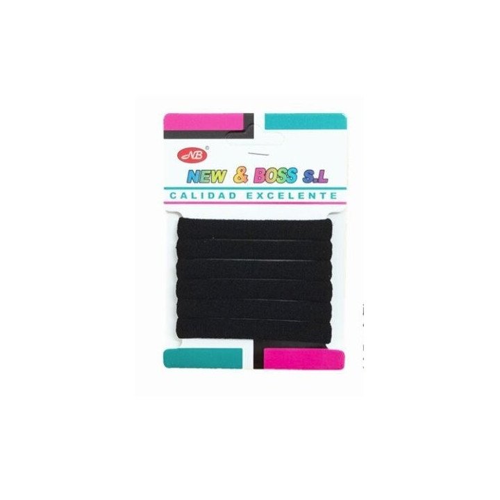 GOMA DE PELO NEG 12/U 130192-3