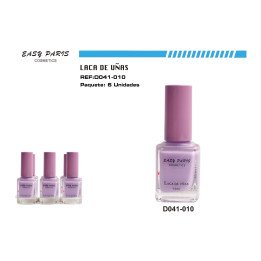 LACA DE UÑAS LAVANDA 6/U