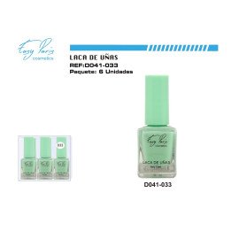 LACA DE UÑAS VERDE PASTEL 6/U