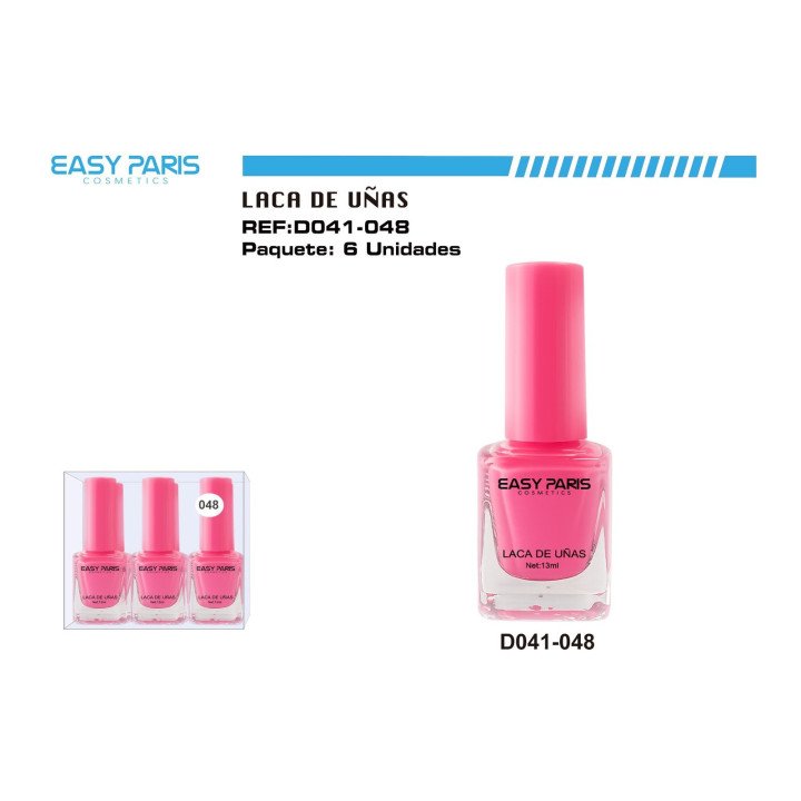 LACA DE UÑAS EASY PARIS 6/U