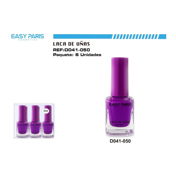 LACA DE UÑAS EASY PARIS 6/U