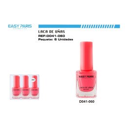LACA DE UÑAS EASY PARIS 6/U