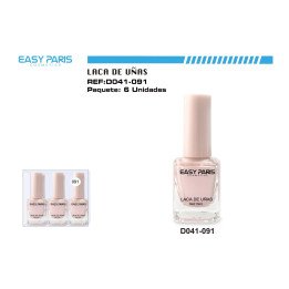 LACA DE UÑAS ROSA PERLA  6/U