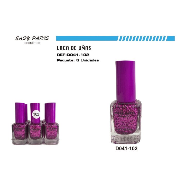 LACA DE UÑAS EASY PARIS 6/U