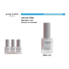 LACA DE UÑAS EASY PARIS GRIS 6/U