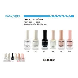 LACA DE UÑAS EASY PARIS 24/U