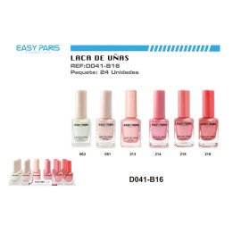 LACA DE UÑAS EASY PARIS 24/U