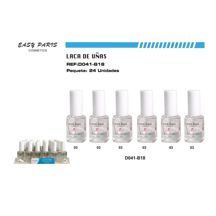 LACA DE UÑAS EASY PARIS 24/U