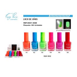 LACA DE UÑAS FLUORESCEN. 24/U