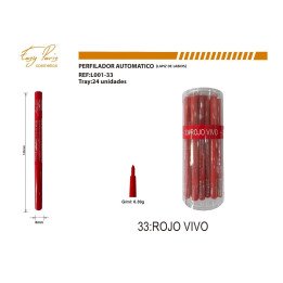 PERFILADOR AUTOMATIC ROJO VIVO 24/U