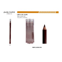 LAPIZ CEJAS MARRON OSCURO MINA DURA 24/U