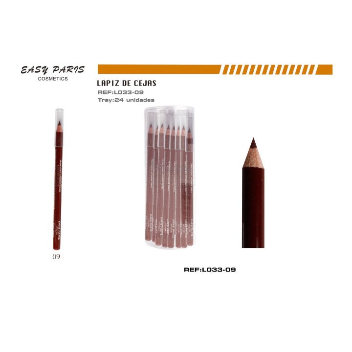 LAPIZ CEJAS MARRON BURDEO MINA DURA 24/U