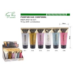 GLITTER PURPURINA EN GEL 24/U