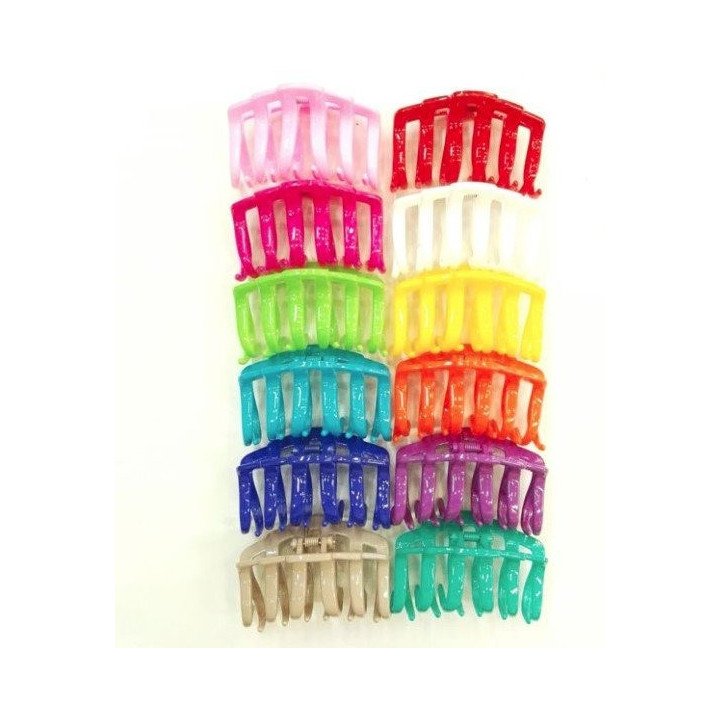 PINZA COLORES 10CM 12/U N/BOSS