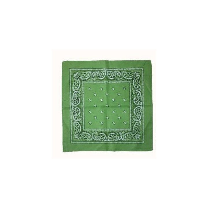 PAÑUELO 55x55 VERDE 12/U  N.B