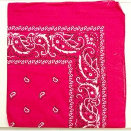 PAÑUELO 55x55 FUSIA 12/U N.B