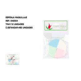 ESPONJA MAQUILLAJE 12/U