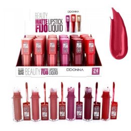 BEAUTY MATTE FIJO LIPSTICK LIQ.24/U 12224A DD