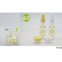 SET DE VIAJE DECORADA 60ML 12/SET 1113 HERVAS