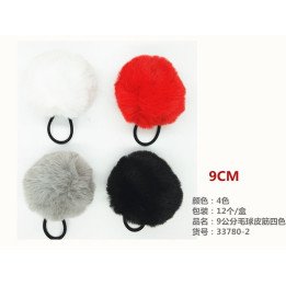 POMPON GOMA 4 COLORS 12/U N.B