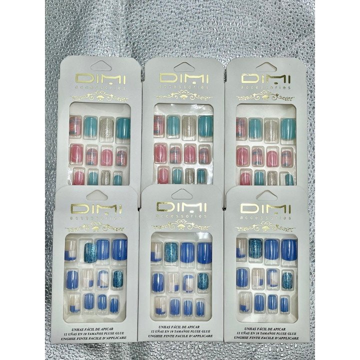 UÑAS POSTIZAS ALTO BRILLO 12/U AU02043E DMI