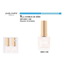 LACA DE UÑA 9 DIAS BLANC PERLA 6/U