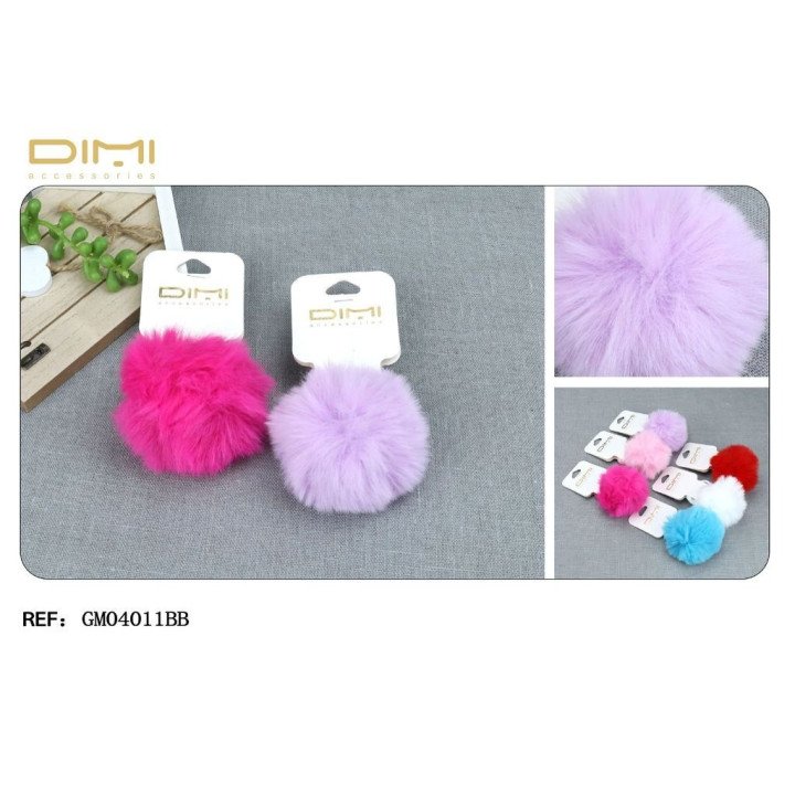 GOMA POMPON 7CM 24/U GM04011BB